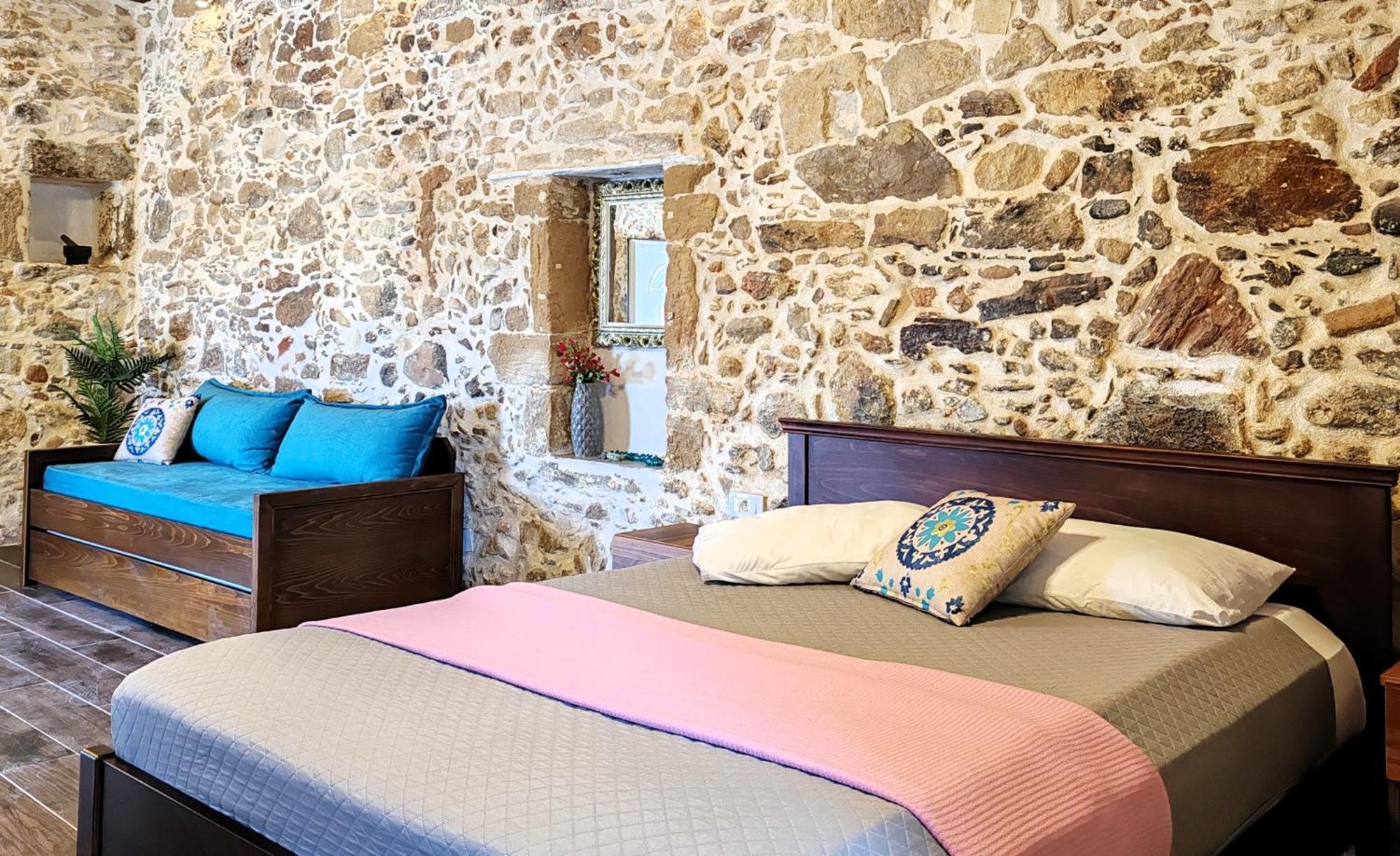 The Stone House Of Iakovos Villa Kaloudhianá Dış mekan fotoğraf